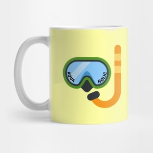 Aquaholic - Swimming Pun Mug